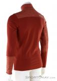 Ortovox Fleece Light Zip Neck HZ Mens Sweater, , Orange, , Male, 0016-11150, 5637806136, , N1-11.jpg