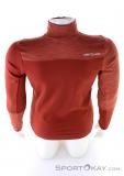 Ortovox Fleece Light Zip Neck HZ Mens Sweater, , Orange, , Male, 0016-11150, 5637806136, , N3-13.jpg