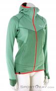 Salewa Puez Hybrid Full-Zip Womens Sweater, Salewa, Green, , Female, 0032-10831, 5637807583, 4053866100649, N1-01.jpg