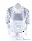 Chillaz Balanced Stripes LS Mujer Camiseta, Chillaz, Gris, , Mujer, 0004-10474, 5637808840, 9120096336867, N3-03.jpg