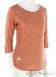 Chillaz Balanced Stripes LS Mujer Camiseta, Chillaz, Naranja, , Mujer, 0004-10474, 5637808846, 9120096336942, N1-01.jpg