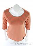 Chillaz Balanced Stripes LS Mujer Camiseta, Chillaz, Naranja, , Mujer, 0004-10474, 5637808846, 9120096336942, N3-03.jpg