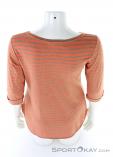 Chillaz Balanced Stripes LS Mujer Camiseta, Chillaz, Naranja, , Mujer, 0004-10474, 5637808846, 9120096336942, N3-13.jpg