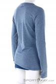 Chillaz Fancy Ornament Logo LS Womens Shirt, Chillaz, Bleu, , Femmes, 0004-10475, 5637808853, 9120096337147, N1-16.jpg