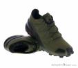 Salomon Speedcross 5 Mens Trail Running Shoes, Salomon, Verde oliva oscuro, , Hombre, 0018-11280, 5637810624, 0, N1-01.jpg