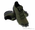 Salomon Speedcross 5 Mens Trail Running Shoes, , Olive-Dark Green, , Male, 0018-11280, 5637810624, , N2-02.jpg