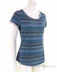Chillaz Ötztal Stripes Retro Womens T-Shirt, Chillaz, Azul, , Mujer, 0004-10485, 5637811336, 9120102087660, N1-01.jpg