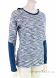 Chillaz Montebelluna LS Mujer Camiseta, Chillaz, Azul, , Mujer, 0004-10487, 5637811384, 9120102087981, N1-01.jpg