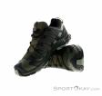 Salomon XA Pro 3D V8 Mens Trail Running Shoes, Salomon, Verde oliva oscuro, , Hombre, 0018-11288, 5637812179, 0, N1-06.jpg