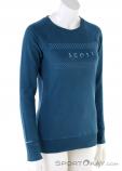 Scott 10 Casual Crewneck Womens Sweater, , Blue, , Female, 0023-11595, 5637812301, , N1-01.jpg