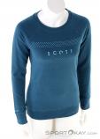 Scott 10 Casual Crewneck Womens Sweater, , Blue, , Female, 0023-11595, 5637812301, , N2-02.jpg