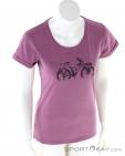 Scott 10 Casual Slub Womens T-Shirt, , Pink, , Female, 0023-11596, 5637812324, , N2-02.jpg