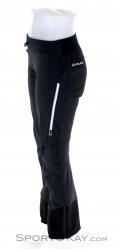 Vaude Larice Light Pants II Womens Ski Touring Pants, Vaude, Negro, , Mujer, 0239-10792, 5637815201, 4052285903015, N2-07.jpg