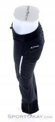 Vaude Larice Light Pants II Womens Ski Touring Pants, Vaude, Negro, , Mujer, 0239-10792, 5637815201, 4052285903015, N3-08.jpg