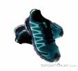 Salomon XA Pro 3D v8 GTX Womens Trail Running Shoes Gore-Tex, Salomon, Tyrkysová, , Ženy, 0018-11276, 5637815689, 0, N2-02.jpg