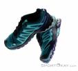 Salomon XA Pro 3D v8 GTX Womens Trail Running Shoes Gore-Tex, Salomon, Tyrkysová, , Ženy, 0018-11276, 5637815689, 0, N3-08.jpg