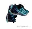 Salomon XA Pro 3D v8 GTX Womens Trail Running Shoes Gore-Tex, Salomon, Tyrkysová, , Ženy, 0018-11276, 5637815689, 0, N3-18.jpg
