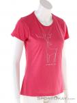 Salewa Deer Dry'ton Women T-Shirt, , Pink, , Female, 0032-10864, 5637817344, , N1-01.jpg