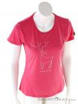 Salewa Deer Dry'ton Damen T-Shirt, , Pink-Rosa, , Damen, 0032-10864, 5637817344, , N2-02.jpg