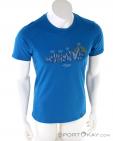 La Sportiva View Mens T-Shirt, La Sportiva, Turquoise, , Hommes, 0024-10739, 5637818233, 8020647811854, N2-02.jpg