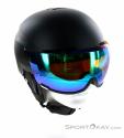 Atomic Savor Visor Stereo Ski Helmet with Visor, , Olive-Dark Green, , Male,Female,Unisex, 0003-10307, 5637821451, , N2-02.jpg