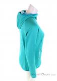 Jack Wolfskin Milford Hooded Womens Sweater, , Turquoise, , Female, 0230-10492, 5637821528, , N2-17.jpg