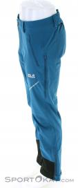 Jack Wolfskin Gravity Slope Mens Ski Touring Pants, Jack Wolfskin, Blue, , Male, 0230-10508, 5637822163, 4060477799285, N2-07.jpg