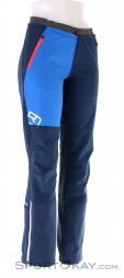 Ortovox Berrino Pants Womens Ski Touring Pants, Ortovox, Azul, , Mujer, 0016-11116, 5637822282, 4251422557399, N1-01.jpg