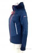 Ortovox Swisswool Piz Palü Womens Ski Touring Jacket, , Blue, , Female, 0016-11120, 5637822296, , N1-06.jpg