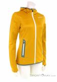 Ortovox Fleece Hoody Womens Fleece Jacket, , Yellow, , Female, 0016-10926, 5637822325, , N1-01.jpg
