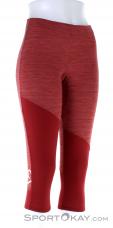 Ortovox Fleece Light Short Pants Femmes Pantalon fonctionnel, Ortovox, Rouge, , Femmes, 0016-11170, 5637822381, 4251422552875, N1-01.jpg