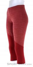 Ortovox Fleece Light Short Pants Femmes Pantalon fonctionnel, Ortovox, Rouge, , Femmes, 0016-11170, 5637822381, 4251422552875, N1-06.jpg