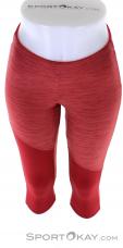 Ortovox Fleece Light Short Pants Femmes Pantalon fonctionnel, Ortovox, Rouge, , Femmes, 0016-11170, 5637822381, 4251422552875, N3-03.jpg
