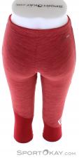 Ortovox Fleece Light Short Pants Femmes Pantalon fonctionnel, Ortovox, Rouge, , Femmes, 0016-11170, 5637822381, 4251422552875, N3-13.jpg