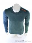 Ortovox 185 Rock'N'Wool LS Mens Functional Shirt, , Green, , Male, 0016-10960, 5637822441, , N3-03.jpg