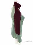 Ortovox Fleece Light Zip Neck Womens Sweater, , Green, , Female, 0016-11174, 5637822471, , N2-17.jpg