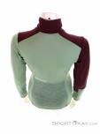 Ortovox Fleece Light Zip Neck Womens Sweater, , Green, , Female, 0016-11174, 5637822471, , N3-13.jpg