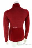 Ortovox Fleece Light Zip Neck Womens Sweater, Ortovox, Rouge, , Femmes, 0016-11174, 5637822475, 4251422552677, N2-12.jpg