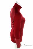 Ortovox Fleece Light Zip Neck Womens Sweater, Ortovox, Rouge, , Femmes, 0016-11174, 5637822475, 4251422552677, N2-17.jpg