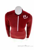 Ortovox Fleece Light Zip Neck Womens Sweater, , Red, , Female, 0016-11174, 5637822475, , N3-03.jpg