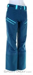Dynafit Radical 2 GTX Womens Ski Touring Pants Gore-Tex, Dynafit, Bleu, , Femmes, 0015-11056, 5637822644, 4053866184106, N1-01.jpg