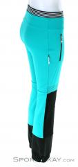 Martini Power On Womens Ski Touring Pants, , Turquoise, , Femmes, 0017-10621, 5637823994, , N2-17.jpg