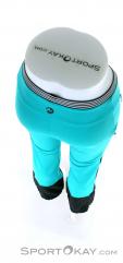 Martini Power On Womens Ski Touring Pants, , Turquoise, , Femmes, 0017-10621, 5637823994, , N4-14.jpg