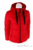 CMP Jacket Fix Hood Womens Leisure Jacket, CMP, Red, , Female, 0006-10543, 5637824965, 8051737773592, N2-02.jpg
