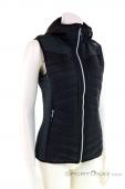 CMP Vest Fix Hood Womens Leisure Vest, , Black, , Female, 0006-10551, 5637825076, , N1-01.jpg