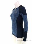 Odlo Blackcomb LS Womens Functional Shirt, Odlo, Blue, , Female, 0005-10130, 5637825867, 7613361723117, N1-06.jpg