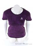 Odlo Blackcomb Pro Womens T-Shirt, Odlo, Purple, , Female, 0005-10149, 5637826163, 7613361708060, N3-03.jpg