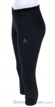 Odlo Active Warm Eco 3/4 Womens Functional Pants, , Black, , Female, 0005-10150, 5637826169, , N2-07.jpg