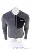 The North Face Ambition 1/4 Zip Midlayer Mens Sweater, , Gris, , Hommes, 0205-10398, 5637827153, , N3-03.jpg