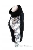 Picture Blossom Grid Fleece Womens Sweater, Picture, Čierna, , Ženy, 0343-10032, 5637827465, 3663270468405, N3-08.jpg
